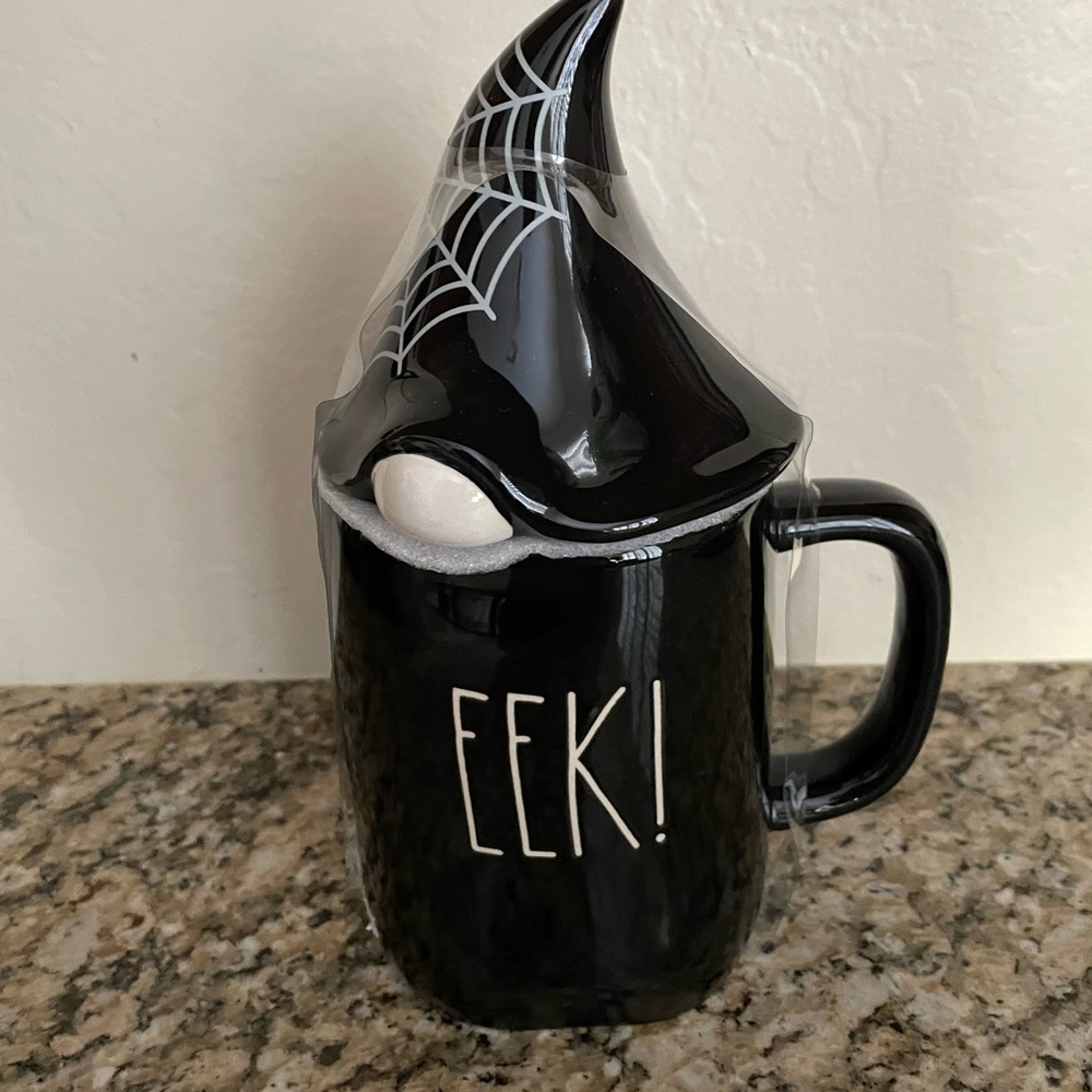 Rae Dunn Witch Gnome Covered Coffee Mug